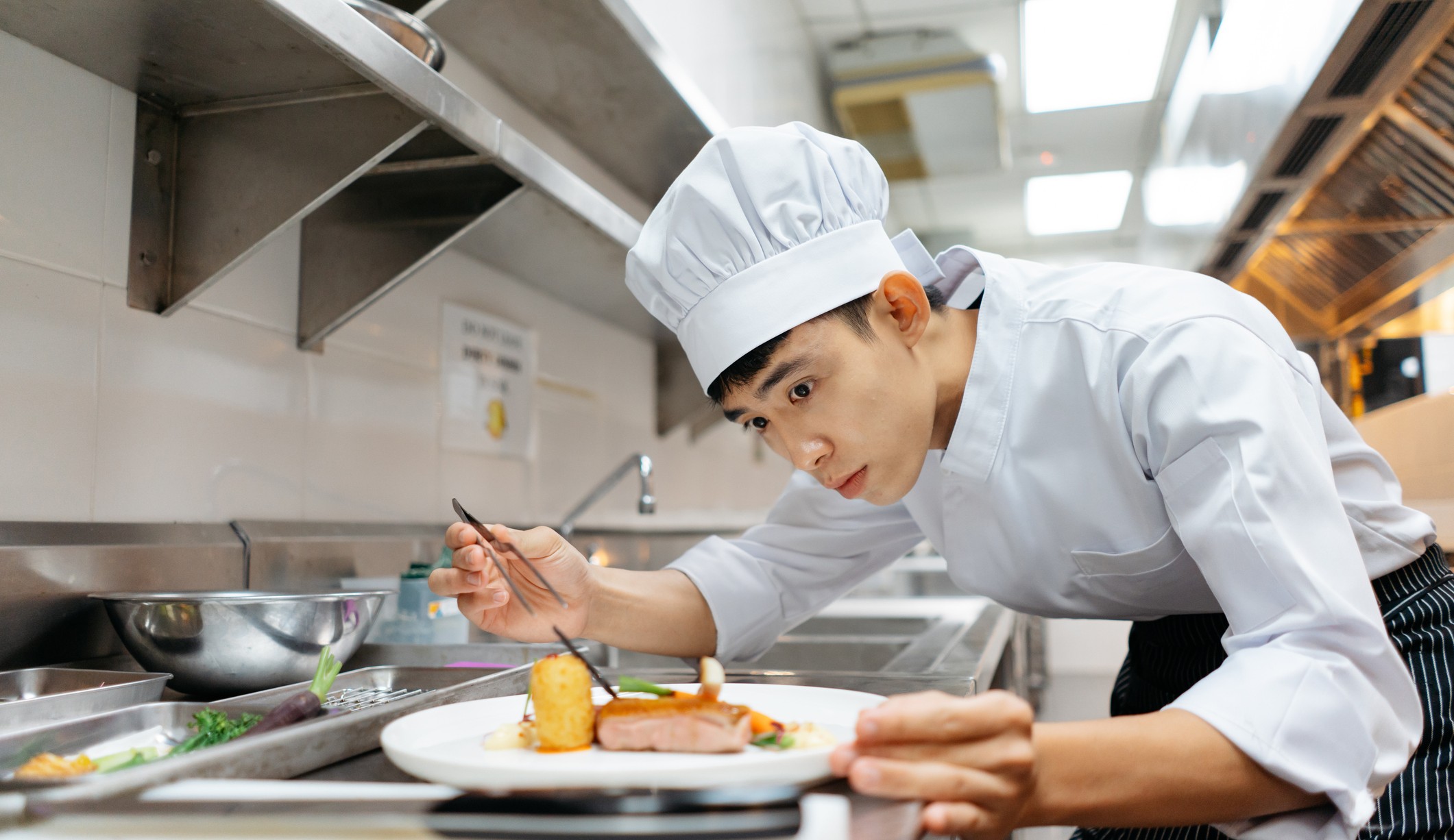 Culinary art student